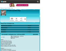 Tablet Screenshot of christophe-mae86.skyrock.com
