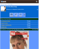 Tablet Screenshot of dorotheeaddict.skyrock.com