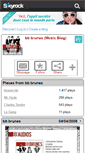 Mobile Screenshot of i-love-brunes-bb.skyrock.com