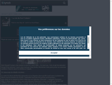 Tablet Screenshot of kurt-666-cobain.skyrock.com