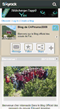 Mobile Screenshot of capmaroc2009.skyrock.com
