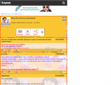 Tablet Screenshot of concours-sympatique.skyrock.com
