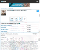 Tablet Screenshot of groupejohnnysandkorean.skyrock.com