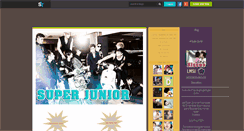 Desktop Screenshot of lemomentsuperjunior.skyrock.com