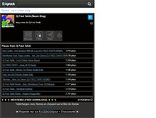 Tablet Screenshot of djfredtahitiremix1.skyrock.com