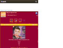 Tablet Screenshot of angham4com.skyrock.com