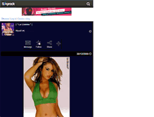 Tablet Screenshot of cheryl-la-lionne.skyrock.com