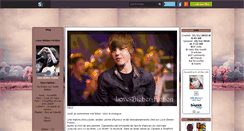 Desktop Screenshot of love-bieber-fiction.skyrock.com