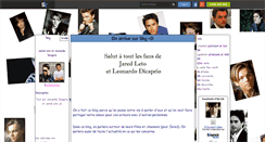 Desktop Screenshot of jared-et-leo.skyrock.com