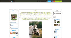 Desktop Screenshot of i-love-cheval.skyrock.com