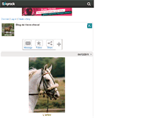 Tablet Screenshot of i-love-cheval.skyrock.com