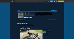 Desktop Screenshot of la103.skyrock.com