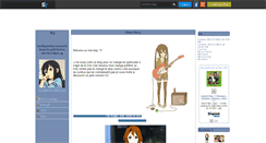 Desktop Screenshot of ho-kago-tea-time-k-on.skyrock.com