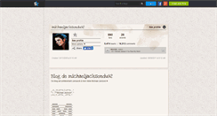 Desktop Screenshot of michaeljacksondu92.skyrock.com