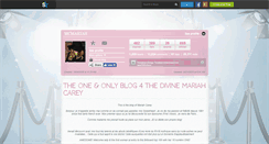 Desktop Screenshot of mcmariah.skyrock.com