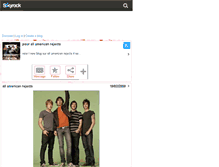 Tablet Screenshot of all-american-rejects.skyrock.com