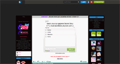 Desktop Screenshot of duel-secretstory.skyrock.com