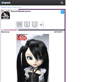 Tablet Screenshot of 552pullip-passion.skyrock.com