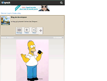 Tablet Screenshot of die-simpson.skyrock.com