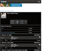 Tablet Screenshot of alicenine-92.skyrock.com