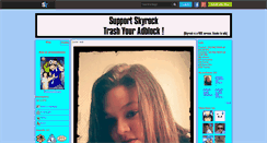 Desktop Screenshot of olivierpattytom.skyrock.com