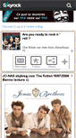 Mobile Screenshot of jo-nas.skyrock.com