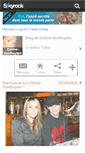 Mobile Screenshot of celine-vanbuyten.skyrock.com