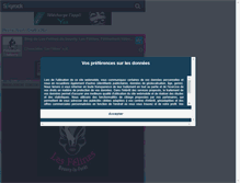 Tablet Screenshot of les-felines-de-beuvry.skyrock.com