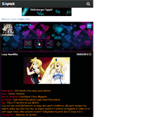 Tablet Screenshot of fairytailpika.skyrock.com