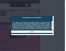 Tablet Screenshot of morgane-goffard-officiel.skyrock.com