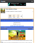 Tablet Screenshot of fermecelebrite-2010.skyrock.com