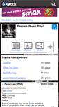 Mobile Screenshot of eminem-officiell.skyrock.com