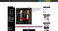 Desktop Screenshot of harry--hermione.skyrock.com