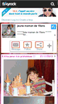 Mobile Screenshot of jeunemaman34.skyrock.com