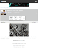 Tablet Screenshot of codysimpson-fict.skyrock.com