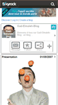 Mobile Screenshot of gad-elmaleh-blog.skyrock.com