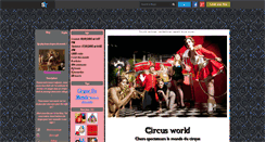 Desktop Screenshot of circus-world-x.skyrock.com