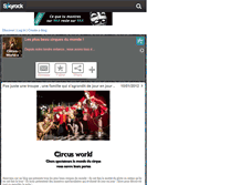 Tablet Screenshot of circus-world-x.skyrock.com