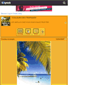 Tablet Screenshot of couleur-d-tropik.skyrock.com