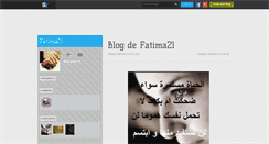Desktop Screenshot of fatima21.skyrock.com