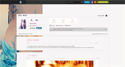 Desktop Screenshot of mlle-maki.skyrock.com