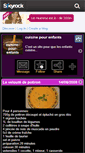Mobile Screenshot of cuisine-pour-enfants.skyrock.com
