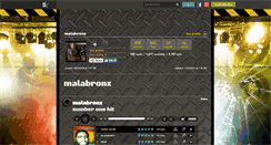 Desktop Screenshot of malabronx.skyrock.com