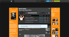 Desktop Screenshot of muriel-robin-music.skyrock.com