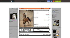 Desktop Screenshot of love-horse-83.skyrock.com