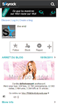 Mobile Screenshot of anotheravril.skyrock.com