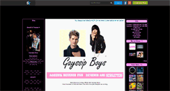 Desktop Screenshot of gayssip--boys.skyrock.com