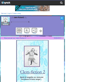Tablet Screenshot of clem-fiction2.skyrock.com