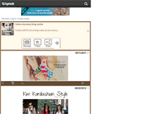 Tablet Screenshot of fashion-news.skyrock.com