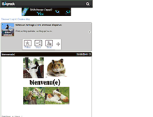 Tablet Screenshot of hommage-a-vos-animaux.skyrock.com